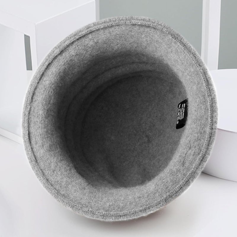 Sumolux Women Beret Hat French Vintage Floral Wool Dress Cloche Classic Winter Hat 1920s - Image 5